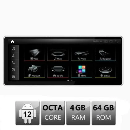 Navigatie Audi A6 C6 MMI2G 2005-2008 Android Octa Core 4+64 10.25" 1920x720 | Ambient Garage
