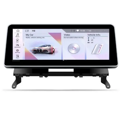 Navigatie BMW Seria 5 F07 GT 2010-2012 cu ecran CIC Android ecran 10.25" 4+32 4G BT | Ambient Garage