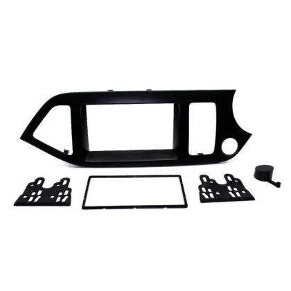 Connects2 CT23KI30 2Din Kit rama Kia Picanto 2011 Negru | Ambient Garage