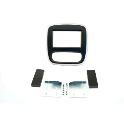 Connects2 CT23RT10 2DIN Kit Rama Renault Trafic 2014 Argintiu/Negru | Ambient Garage