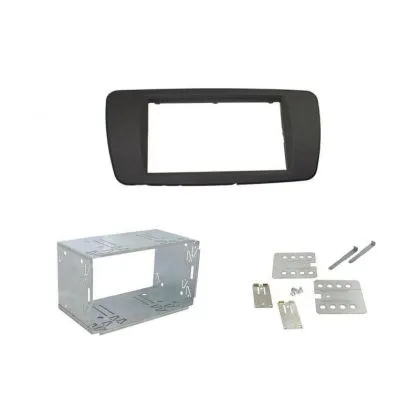 Connects2 CT23ST26 2DIN Kit Rama Seat Ibiza 2008 Negru lignit | Ambient Garage