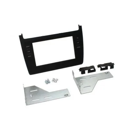 Connects2 CT23VW14 2DIN Kit Rama Volkswagen Polo Typ 6C Negru | Ambient Garage