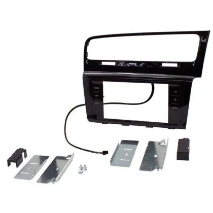 Connects2 CT23VW15 2DIN Kit Rama Volkswagen Golf VII Negru pian | Ambient Garage
