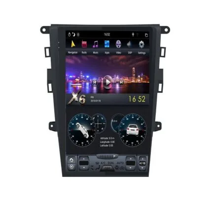 Navigatie Ford Mondeo 2017- EDT-T378 cu climatronic cu Android GPS Bluetooth Radio Internet procesor Six Core si ecran | Ambient Garage