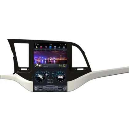 Navigatie Hyundai Elantra 2016- EDT-T581 cu Android GPS Bluetooth Radio Internet procesor Six Core si ecran tip Tesla | Ambient Garage