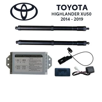 Sistem de ridicare și închidere portbagaj automat din buton și cheie Toyota Highlander XU50 2014-19 | Ambient Garage