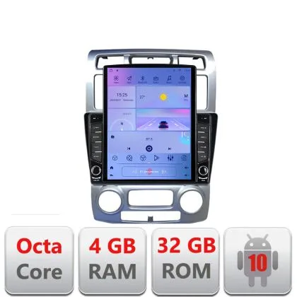 Navigatie Kia Sportage 2005-2007 G-0023 ecran tip TESLA 9.7" cu Android Radio Bluetooth Internet GPS WIFI 4+32GB DSP 4 | Ambient Garage