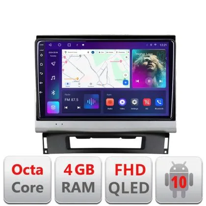 Navigatie Opel Astra J B-072 Android Ecran QLED octa core 4+64 carplay android auto KIT-072+EDT-E309V3 | Ambient Garage