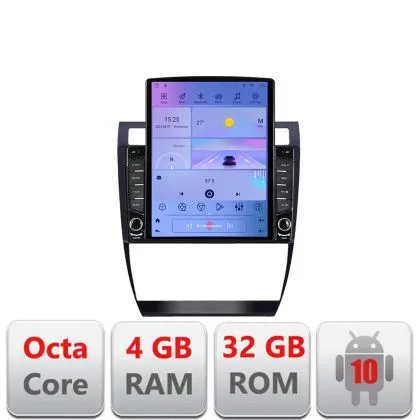 Navigatie Audi A6 G-102 ecran tip TESLA 9.7" cu Android Radio Bluetooth Internet GPS WIFI 4+32GB DSP 4G Octa Core | Ambient Garage
