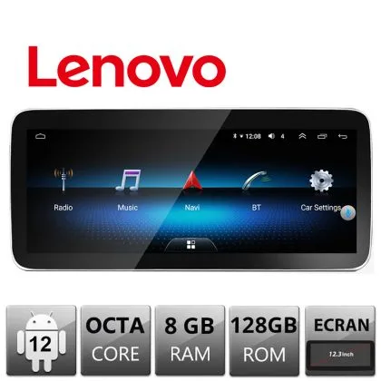 Navigatie Mercedes Clasa E Coupe W207 anii 2012-2015 cu sistem NTG4.5     8+128 Pro 4G Lenovo Brillante | Ambient Garage