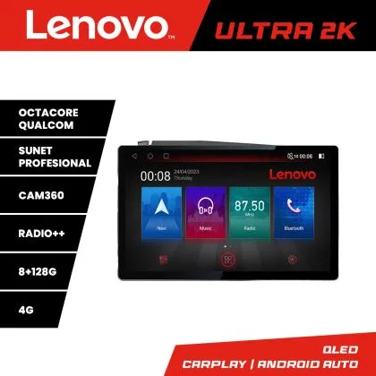 Navigatie Honda Civic 2012-2015 N-132 ecran 13" 2K 8+128 Android Waze USB Navigatie 4G 360 Toslink Youtube Radi | Ambient Garage