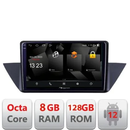 Navigatie BMW X1 E84 5960Pro-219 Android Octa Core Qualcomm 2K Qled 8+128 DTS DSP 360 4G Optical | Ambient Garage