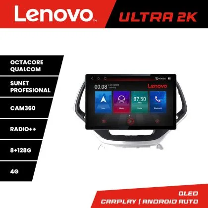 Navigatie Jeep Cherokee 2014-2019 N-248 ecran 13" 2K 8+128 Android Waze USB Navigatie 4G 360 Toslink Youtube R | Ambient Garage