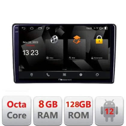 Navigatie Peugeot 307 5960Pro-307 Android Octa Core Qualcomm 2K Qled 8+128 DTS DSP 360 4G Optical | Ambient Garage