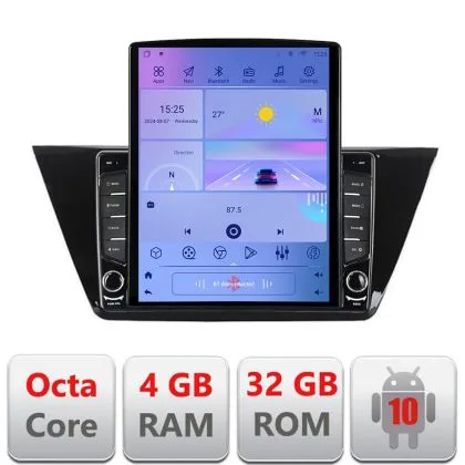 Navigatie VOLKSWAGEN TOURAN 2016- H-3144 ecran tip TESLA 9.7" cu Android Radio Bluetooth Internet GPS WIFI 4+32GB DSP | Ambient Garage