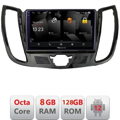 Navigatie Ford Kuga C-MAX Android radio gps internet octa core 8+128 carplay android auto | Ambient Garage