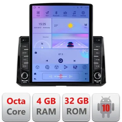 Navigatie Toyota Corolla 2019- H-388-levin ecran tip TESLA 9.7" cu Android Radio Bluetooth Internet GPS WIFI 4+32GB DS | Ambient Garage