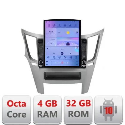 Navigatie Subaru Legacy 2010-2015 G-458 ecran tip TESLA 9.7" cu Android Radio Bluetooth Internet GPS WIFI 4+32GB DSP 4 | Ambient Garage