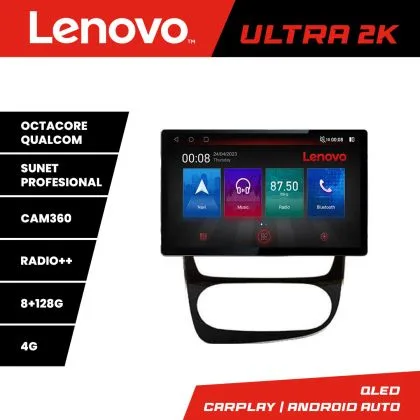 Navigatie Renault Clio 4 V2 N-468 ecran 13" 2K 8+128 Android Waze USB Navigatie 4G 360 Toslink Youtube Radio KI | Ambient Garage