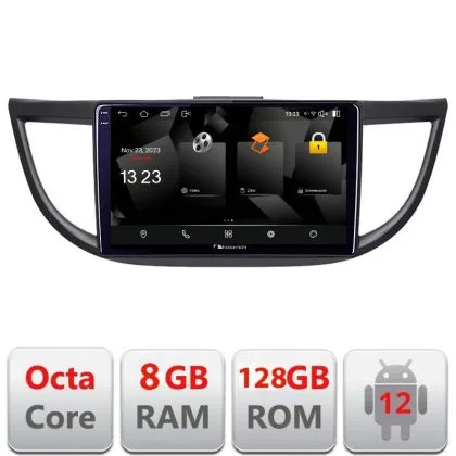 Navigatie Honda CRV 2012-2016 5960Pro-469 Android Octa Core Qualcomm 2K Qled 8+128 DTS DSP 360 4G Optical | Ambient Garage