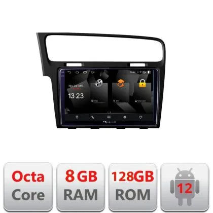 Navigatie VW Golf 7 5960Pro-491 Android Octa Core Qualcomm 2K Qled 8+128 DTS DSP 360 4G Optical | Ambient Garage