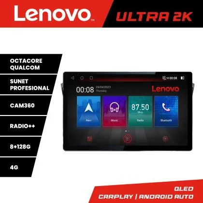 Navigatie VW Passat 2015- N-518 ecran 13" 2K 8+128 Android Waze USB Navigatie 4G 360 Toslink Youtube Radio KIT- | Ambient Garage