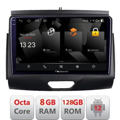 Navigatie Ford Ranger 2015- cu cd Android radio gps internet octa core 8+128 carplay android auto | Ambient Garage