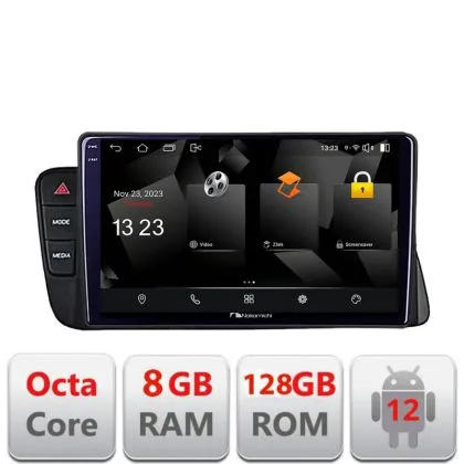 Navigatie Audi A4 A5 B8 cu MMI3G Android radio gps internet octa core 8+128 carplay android auto | Ambient Garage