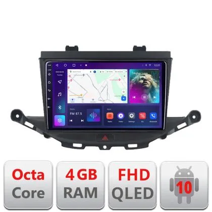 Navigatie Opel Astra K B-ASTRAK Android Ecran QLED octa core 4+64 carplay android auto KIT-ASTRAK+EDT-E309V3 | Ambient Garage