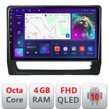 Navigatie Mitsubishi ASX 2020 B-asx2020 Android Ecran QLED octa core 4+64 carplay android auto kit-asx2020+EDT-E310V3 | Ambient Garage