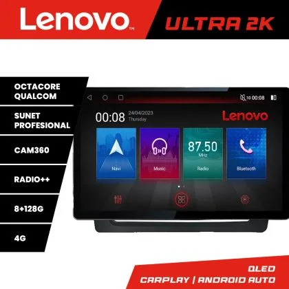 Navigatie Mitsubishi ASX 2020 N-asx2020 ecran 13" 2K 8+128 Android Waze USB Navigatie 4G 360 Toslink Youtube Ra | Ambient Garage
