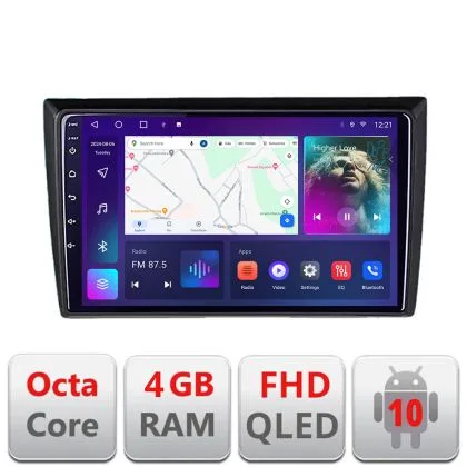 Navigatie VW Beetle 2012-2018 B-beetle Android Ecran QLED octa core 4+64 carplay android auto kit-beetle+EDT-E309V3 | Ambient Garage