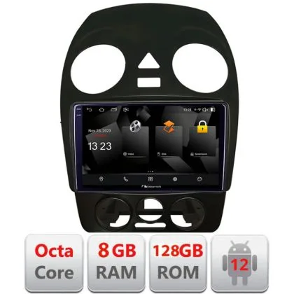 Navigatie VW Beetle 2005-2010 Android radio gps internet octa core 8+128 carplay android auto | Ambient Garage