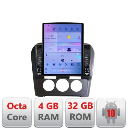 Navigatie Citroen C4 cu clima manuala 2015-2018 G-C4-AC ecran tip TESLA 9.7" cu Android Radio Bluetooth Internet GPS W | Ambient Garage