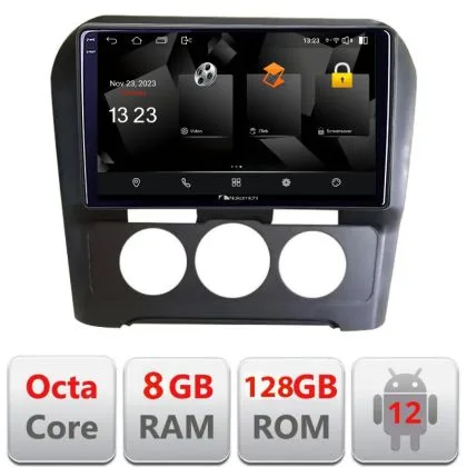 Navigatie Citroen C4 clima manuala 2015-2018 5960Pro-C4-AC Android Octa Core Qualcomm 2K Qled 8+128 DTS DSP 360 4G Optical | Ambient Garage