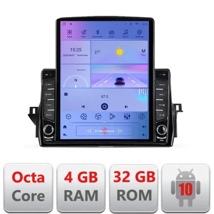 Navigatie Toyota Camry 2021- H-camry2021 ecran tip TESLA 9.7" cu Android Radio Bluetooth Internet GPS WIFI 4+32GB DSP | Ambient Garage