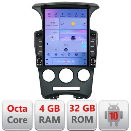 Navigatie Kia Carens 2006-2012 clima automata Android radio gps internet  Octa Core 4+64 LTE KIT-carens-2006+EDT-E709 | Ambient Garage