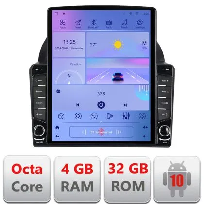 Navigatie Kia Carnival 2006-2014 Android radio gps internet  Octa Core 4+64 LTE KIT-carnival2006+EDT-E709 | Ambient Garage