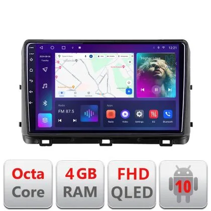 Navigatie Kia Ceed 2020-  Android Ecran QLED octa core 4+64 carplay android auto kit-ceed20+EDT-E309V3 | Ambient Garage
