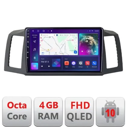 Navigatie Jeep Grand Cherokee 2008-2010 Android radio gps internet 4+64 carplay android auto Kit-cherokee-2009+EDT-E310v3 | Ambient Garage