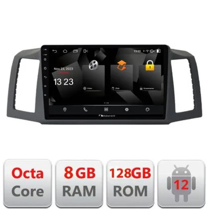 Navigatie Jeep Grand Cherokee 2008-2010 Android radio gps internet 8+128 carplay android auto | Ambient Garage