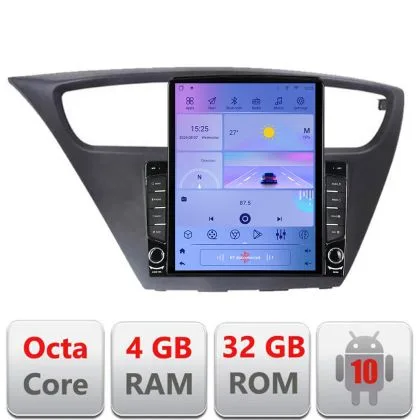 Navigatie Honda Civic 2012-2016 G-civic ecran tip TESLA 9.7" cu Android Radio Bluetooth Internet GPS WIFI 4+32GB DSP 4 | Ambient Garage