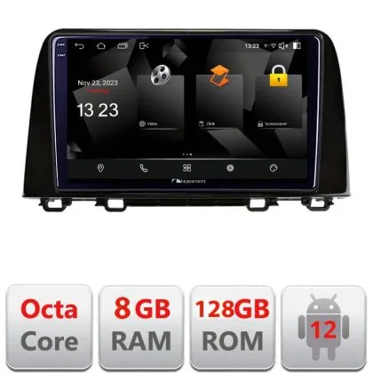 Navigatie Honda CRV 2016-2022 5960Pro-CRV19 Android Octa Core Qualcomm 2K Qled 8+128 DTS DSP 360 4G Optical | Ambient Garage