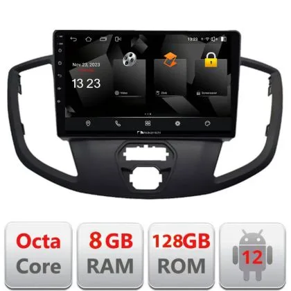 Navigatie Ford Transit V363 2015-2021 Android radio gps internet 8+128 carplay android auto | Ambient Garage