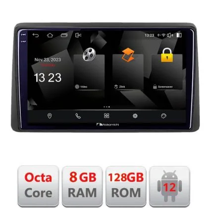 Navigatie Dacia Duster 2023- Android radio gps internet octa core 8+128 carplay android auto | Ambient Garage