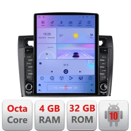 Navigatie Ford Fiesta MK5 2002-2008 Android radio gps internet  Octa Core 4+64 LTE KIT-fiesta-mk5+EDT-E709 | Ambient Garage