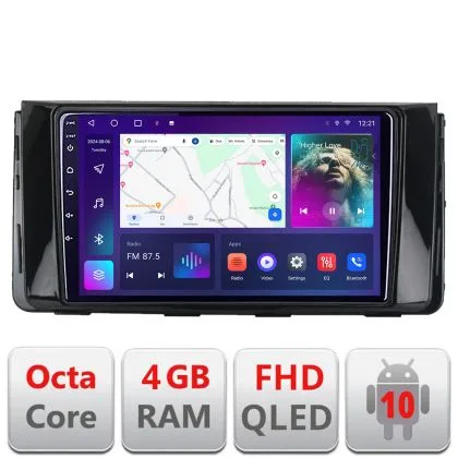 Navigatie Hyundai H350 2016-  Android Ecran QLED octa core 4+64 carplay android auto kit-H350+EDT-E309V3 | Ambient Garage