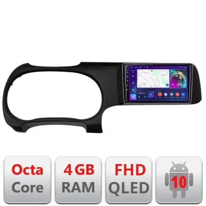 Navigatie Hyundai I10 2020 B-I10 Android Ecran QLED octa core 4+64 carplay android auto KIT-I10+EDT-E309V3 | Ambient Garage