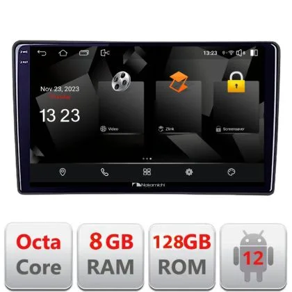 Navigatie Hyundai I40 Android Octa Core Qualcomm 2K Qled 8+128 DTS DSP 360 4G Optical | Ambient Garage