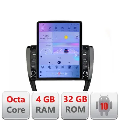 Navigatie VW Jetta 2011-2018 H-jetta-15 ecran tip TESLA 9.7" cu Android Radio Bluetooth Internet GPS WIFI 4+32GB DSP 4 | Ambient Garage
